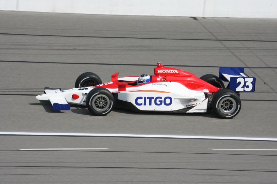 Milka Duno was driving the #23 car in three IndyCar seasons