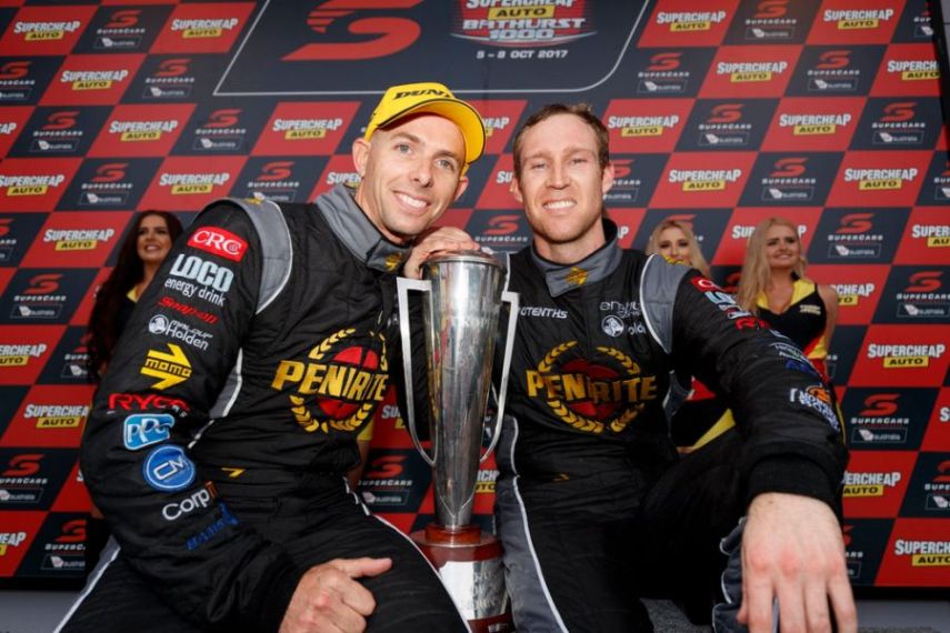 Luke Youlden and David Reynolds, 2017 Bathurst 1000 winners