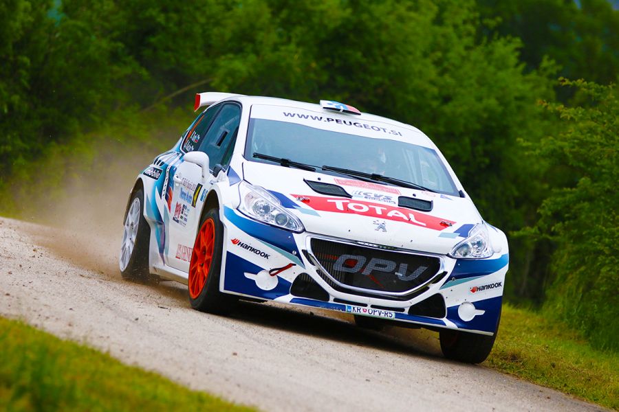 Rok Turk (Peugeot 208 T16) is a winner of 2018 Rally Opatija