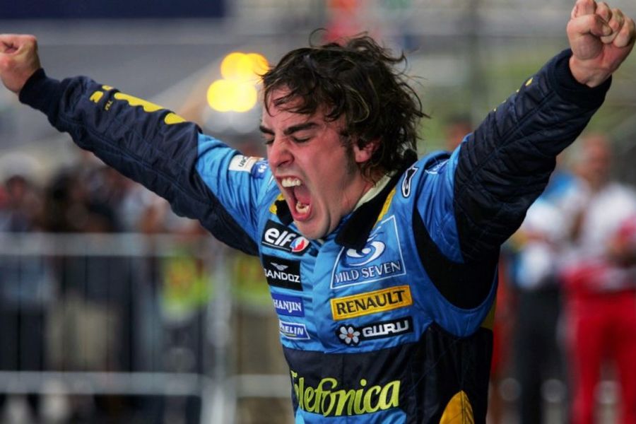 Fernando Alonso Renault F1 champion