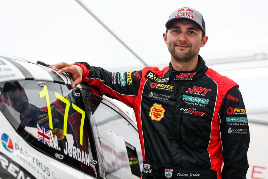 Andrew Jordan rallycross 2017