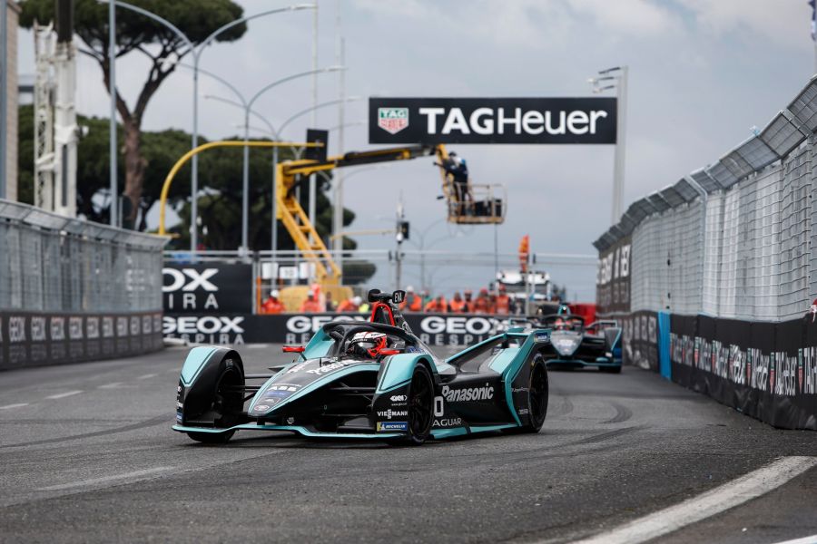 Mitch Evans (Jaguar) at Rome ePrix