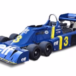 Tyrell p34 6 wheel f1 car