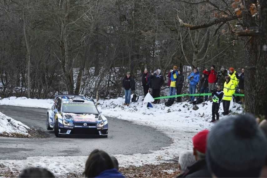 2016 Rallye Monte-Carlo, Sebastien Ogier, Volkswagen Polo R WRC