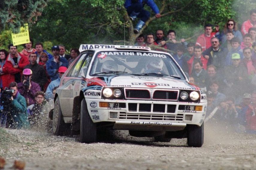 Andrea Aghini at 1992 Rallye Sanremo