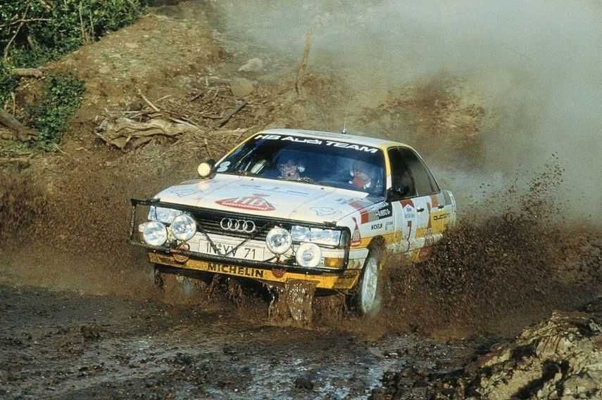 Audi 200 quattro, Safari Rally, Hannu Mikkola, quattro® vehicle performance