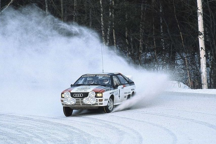 Audi Quattro, 1981 World Rally Championship, audi quattro history