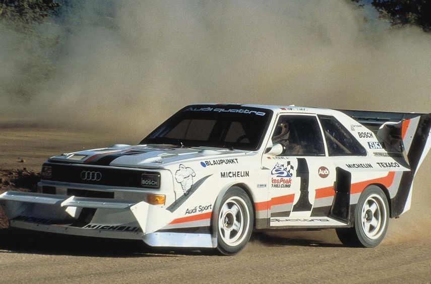 Audi Sport quattro S1, Walter Röhrl, 1987 Pikes Peak