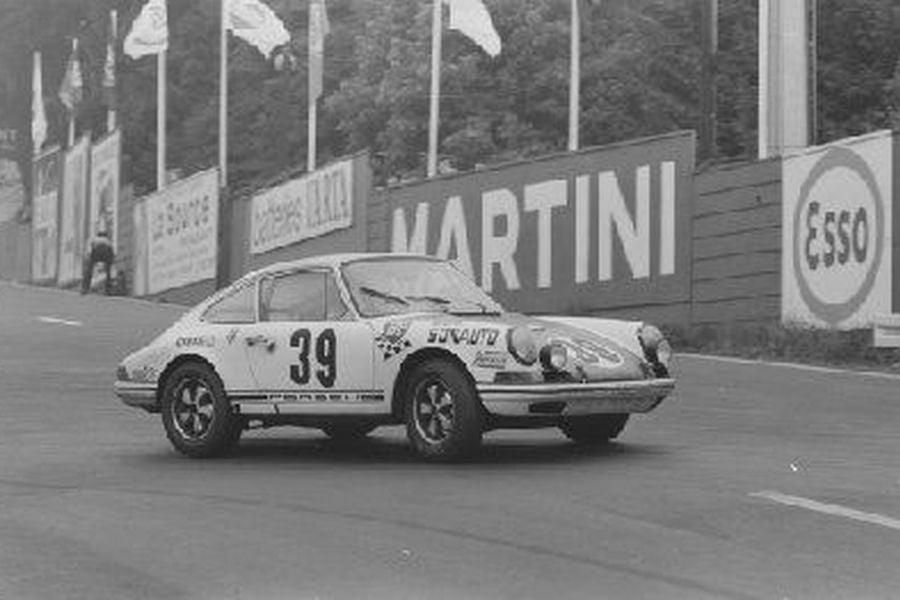 Claude's victorious #39 Porsche at 1969 Spa 24 Hours