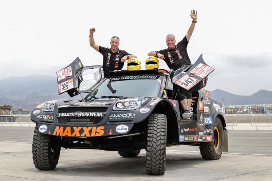 Tim Coronel, Tom Coronel, 2018 Dakar Rally