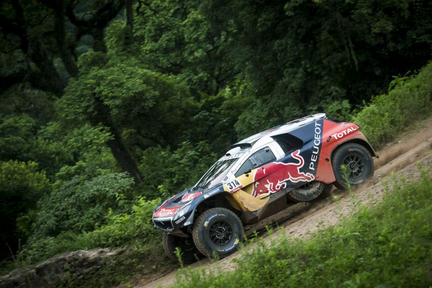 2016 Dakar Rally, Sebastien Loeb. Peugeot 2008 DKR