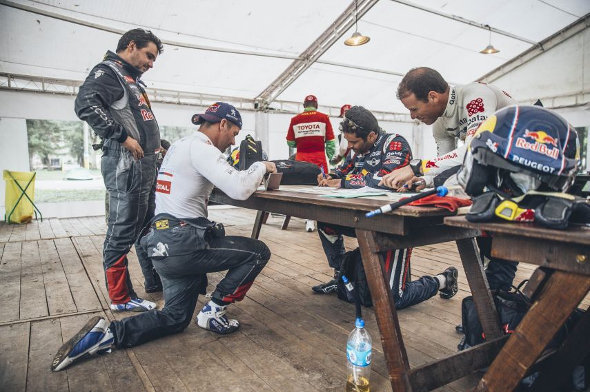 Dakar 2016, Loeb, Al-Attiyah