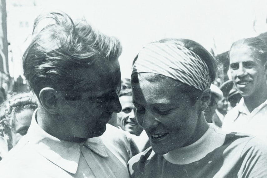 Bernd Rosemeyer and his wife Elly Beinhorn