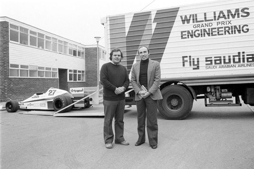 Frank Williams, Patrick Head, 1978