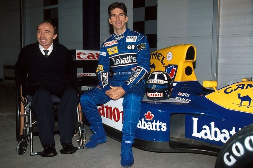 Sir Frank Williams, Damon Hill