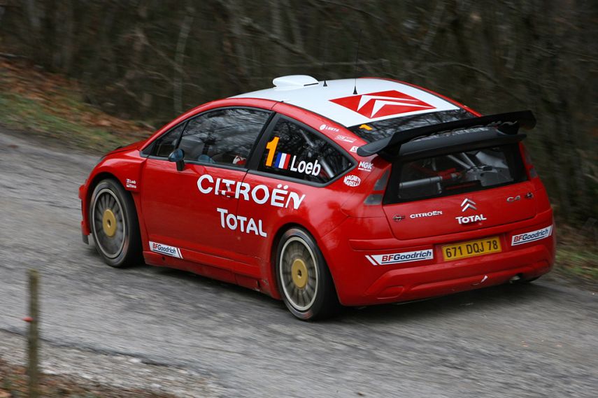 Citroen C4 WRC 2007, rear
