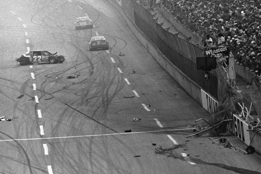 Bobby Allison, Buick LeSabre, 1987 Talladega crash