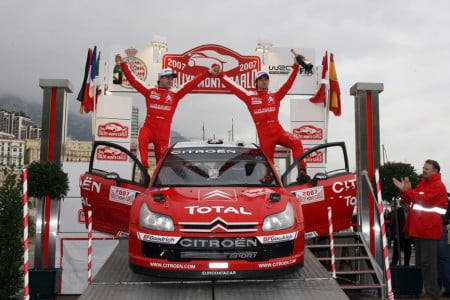 Sebastien Loeb, Daniel Elena, 2007 Rallye Monte-Carlo, Citroen C4 WRC