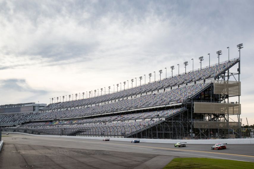 Daytona International Speedway, raceway, center grandstands