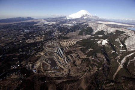 Fuji Speedway, Mount Fuji