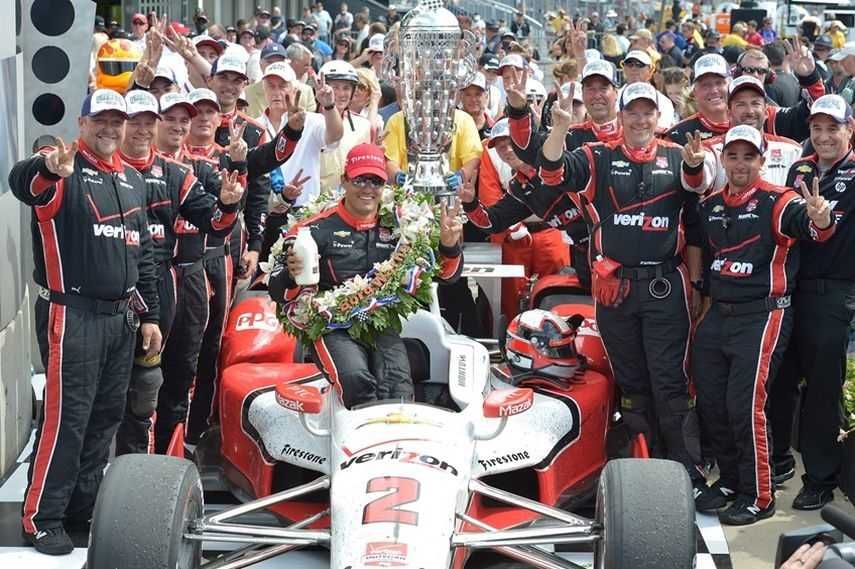 2015 Indianapolis winner Juan Pablo Montoya