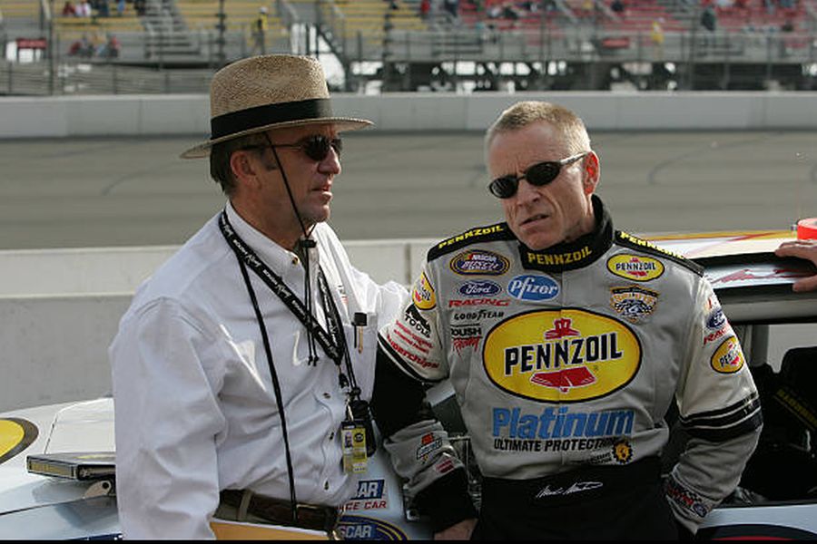 Jack Roush and Mark Martin in 2005