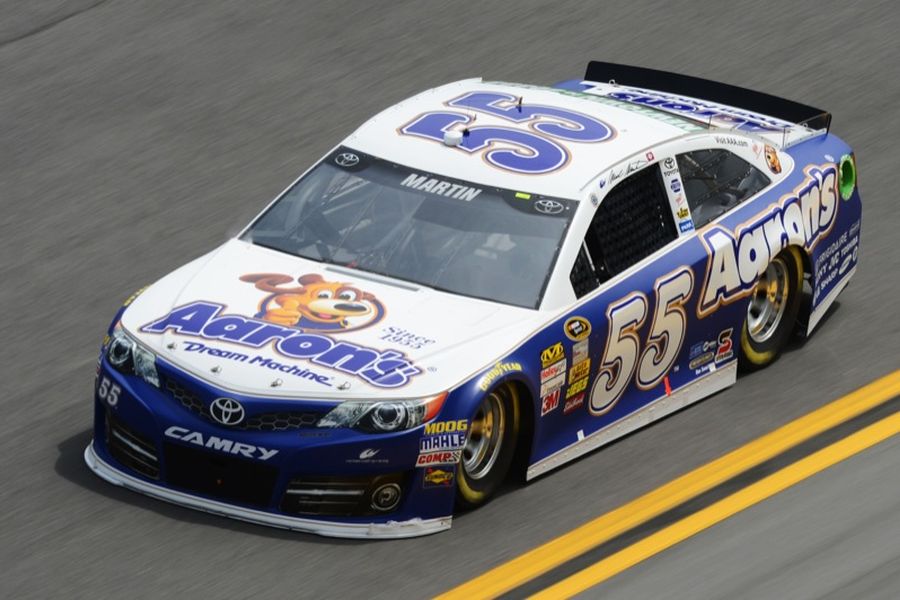 Mark Martin 2012 2013 Michael Waltrip Racing #55 Toyota