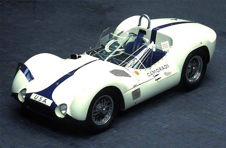Maserati Tipo 61 Birdcage sports cars chassis