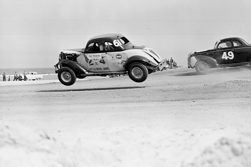 Daytona Beach NASCAR race, early days