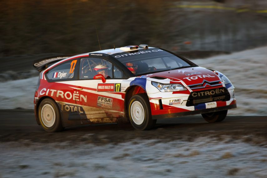 Sebastien Ogier, Citroen C4 WRC, 2008 Wales Rally GB