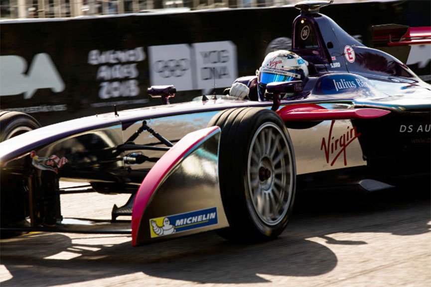 Sam Bird DS Virgin Racing Formula E