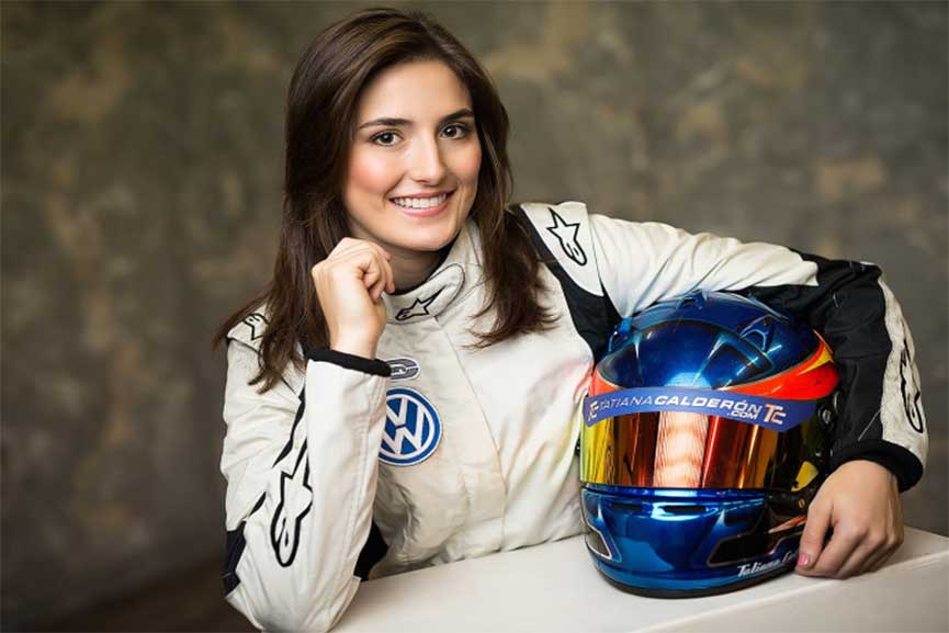 Tatiana Calderon, 22-year-old Colombian female driver