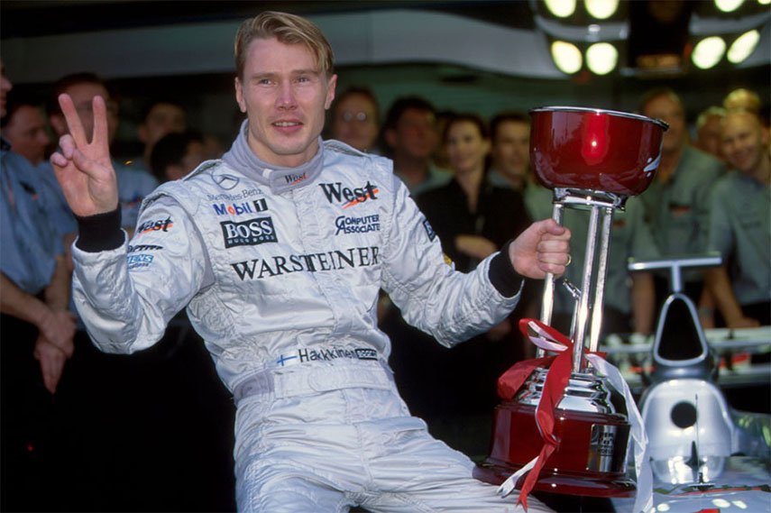 Mika Hakkinen McLaren Grand Prix race Ferrari formula teams racing world italy 1990 brazil united