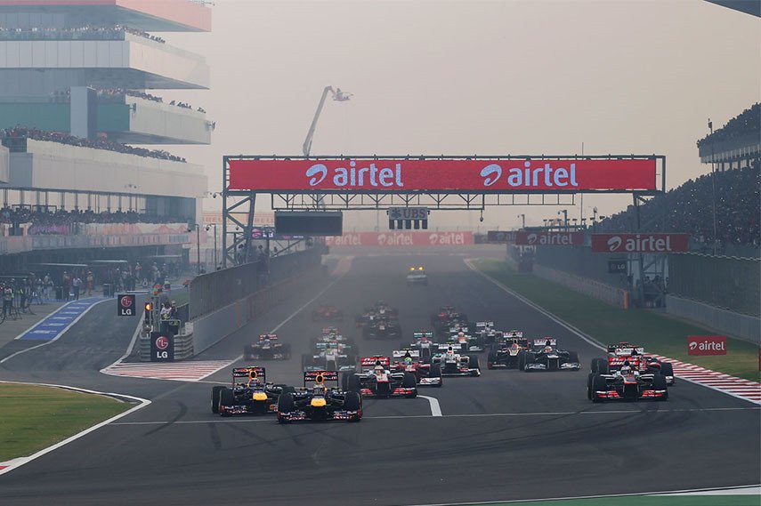 Indian Grand Prix held at Buddh International Circuit in 2012 Buddh International Circuit, Indian Grand Prix