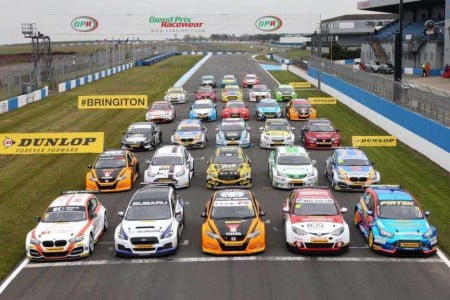 2016 British Touring Car Championship (BTCC) preview grid