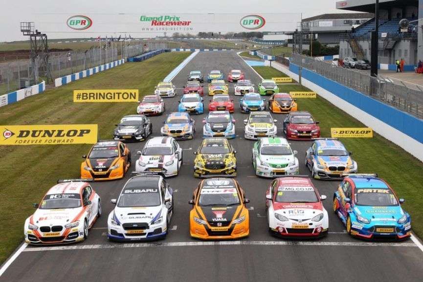 2016 British Touring Car Championship (BTCC) preview grid