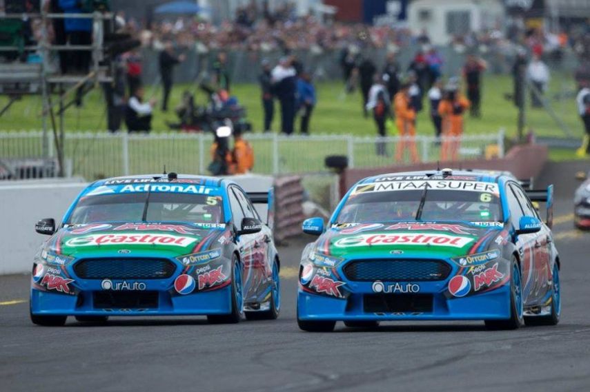 Ford FG X Falcon, Prodrive Racing Australia, Mark Winterbottom, Chaz Mostert