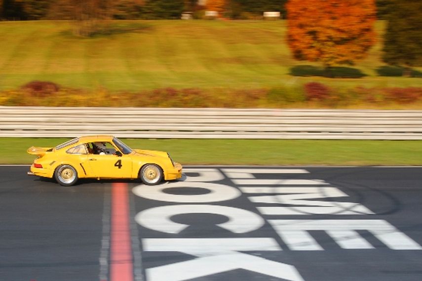 Lime Rock Park racing course finish line