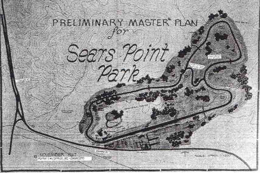 Sears Point Raceway, Sears Point Park, original racing circuit