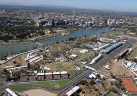 The Melbourne Grand Prix Circuit – Racing around the lake in the city centre
