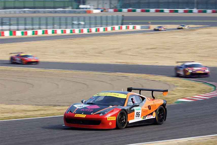 Ferrari Challenge Asia-Pacific race at Suzuka