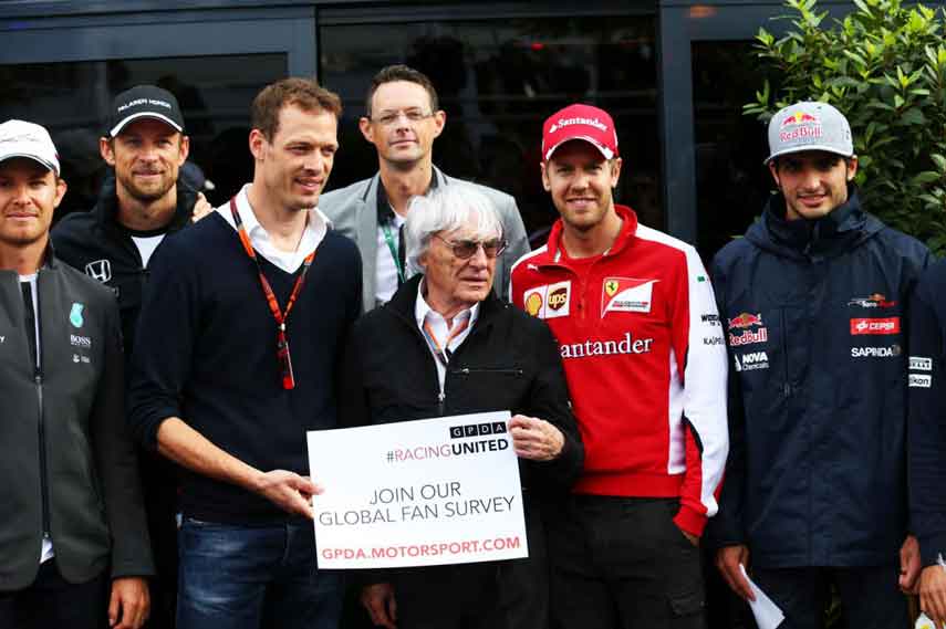 Wurz Ecclestone Formula 1
