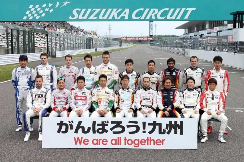 Super Formula Japan, 2016 season drivers, round 1 Suzuka