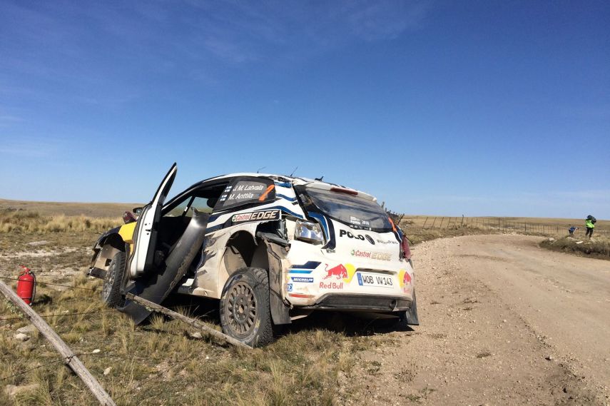 Jari-Matti Latvala crash, 2016 Rally Argentina