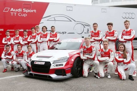 Audi Sport TT Cup, 2016 class drivers