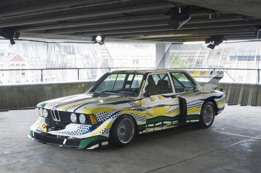 BMW Art Car Collection, Roy Lichtenstein, 1977 BMW 320i 