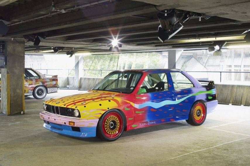 BMW Art Cars, 1989 BMW M3 by Ken Done