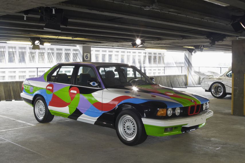 BMW Art Cars, 1990 BMW 730i by Cesar Manrique