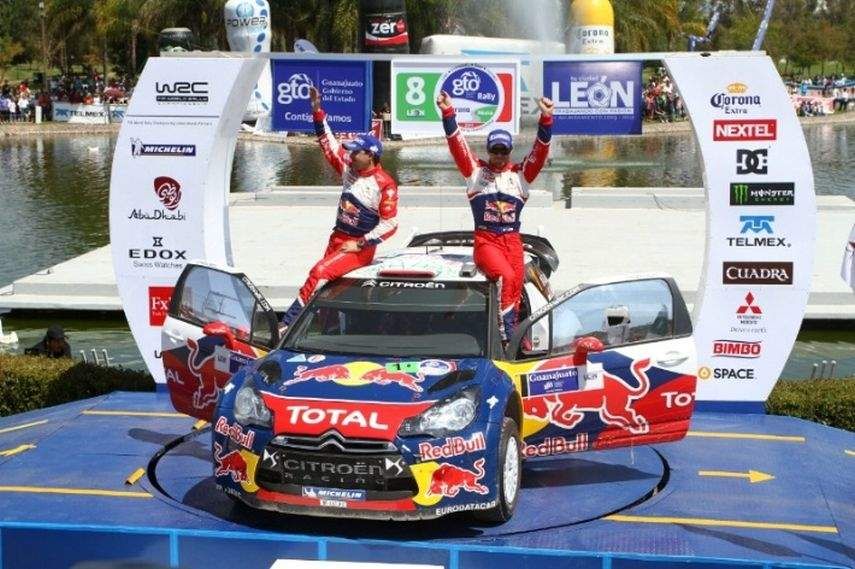 2011 Rally Mexico, Sebastien Loeb, Citroen DS3 WRC