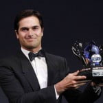 Nelson Piquet Jr at FIA prizegiving ceremony